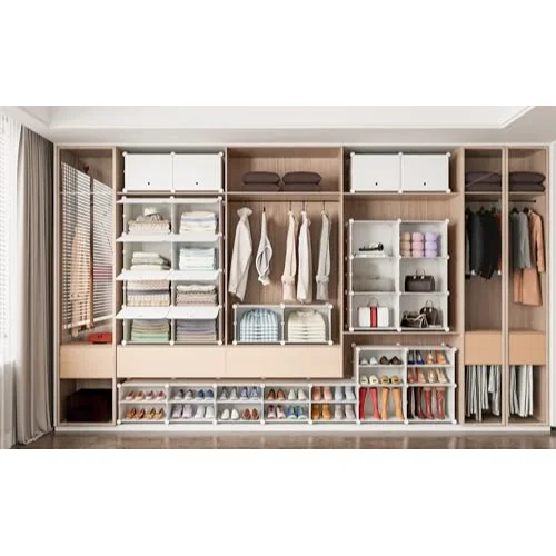 48-Pair Shoe Cabinet, detail view