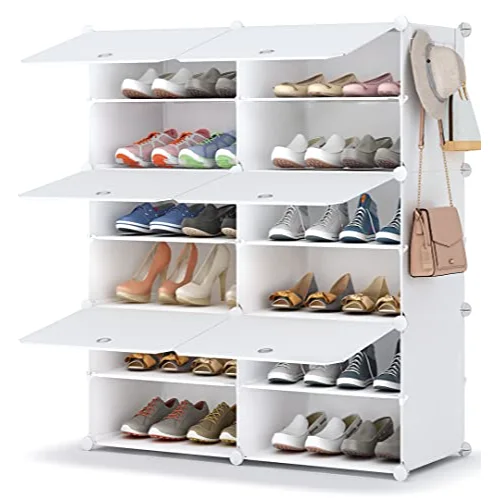 HOMIDEC 24-Pair Shoe Cabinet
