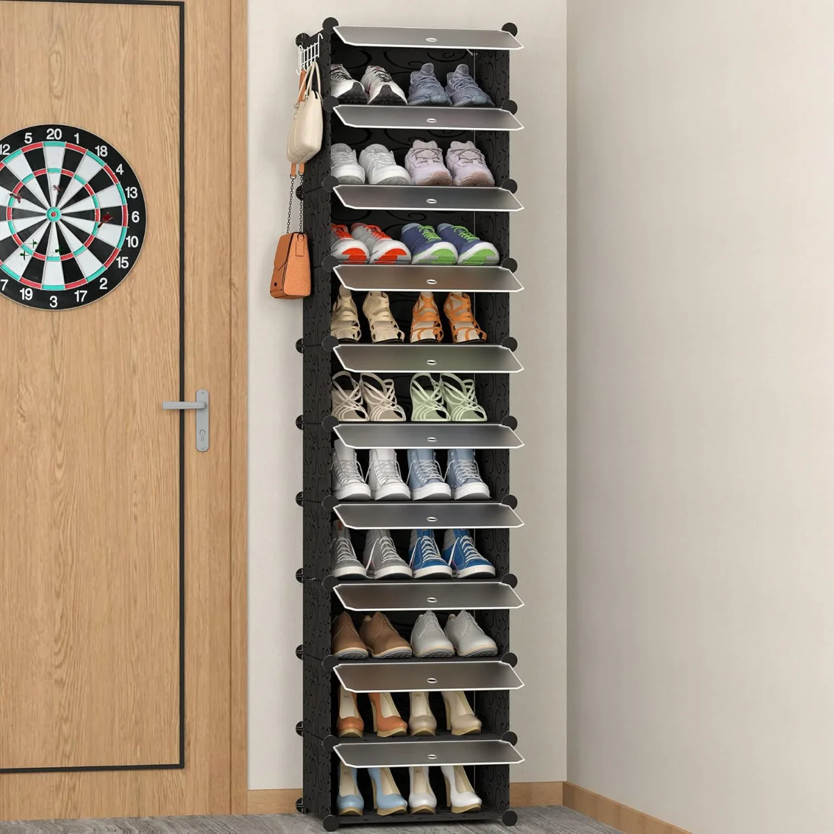 HOMIDEC 10-Tier Shoe Rack