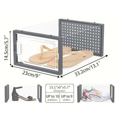Clear Shoe Boxes, detail view