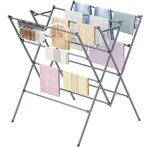 HOMIDEC 12-Pole Drying Rack