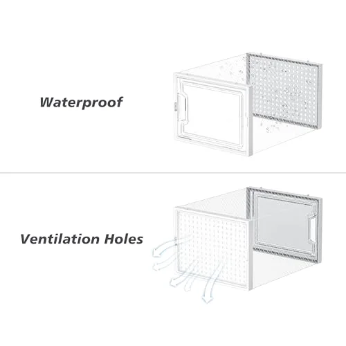 Clear Shoe Boxes XL, detail view