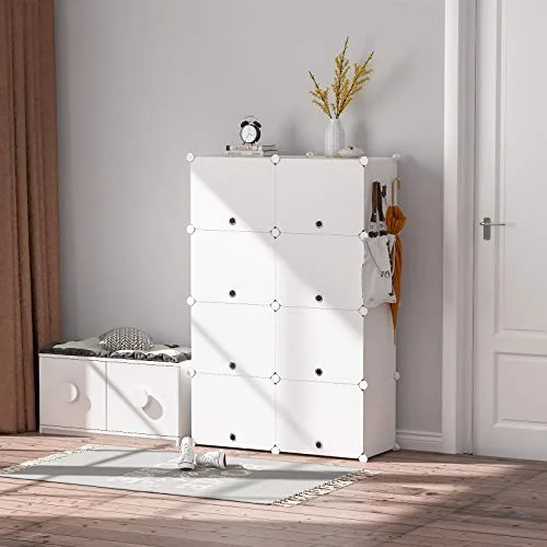32-Pair Shoe Cabinet, detail view