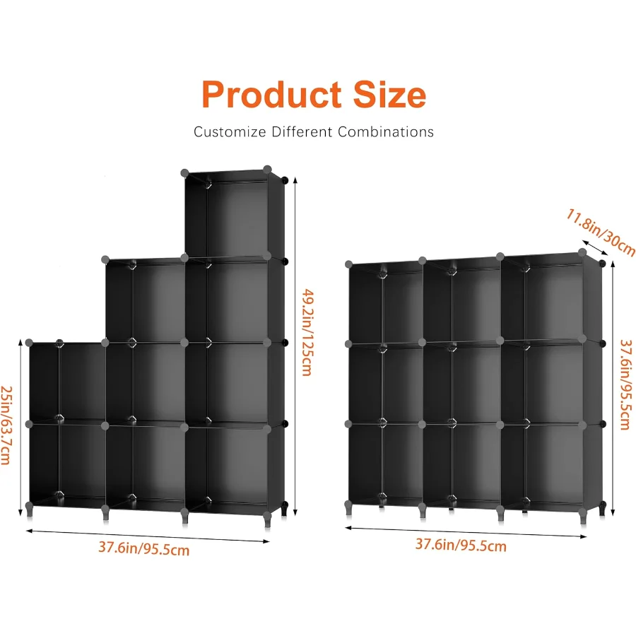 9-Cube Storage Organizer, detail view