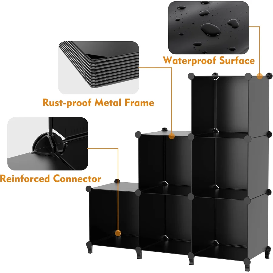 16-Cube Storage Organizer, detail view